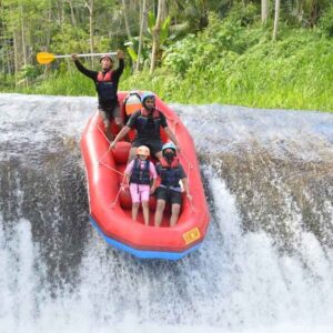 Telaga Waja River Rafting with Zipline (private boat)