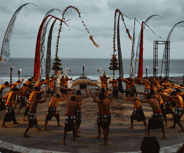 Kecak at Melasti Beach 2