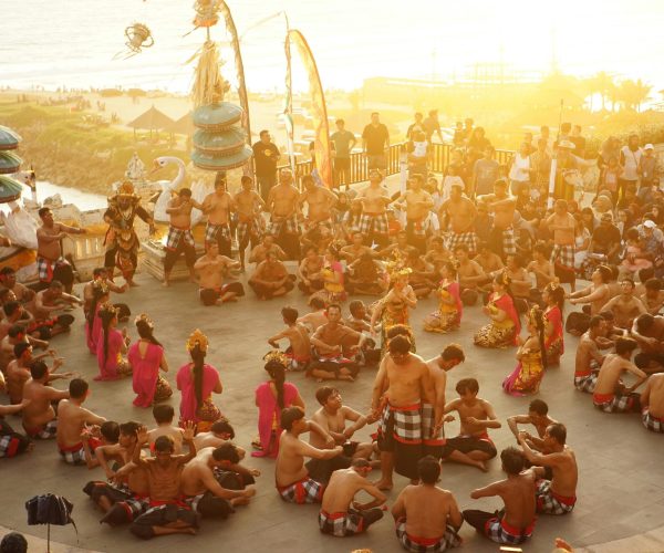 Kecak at Melasti Beach 3