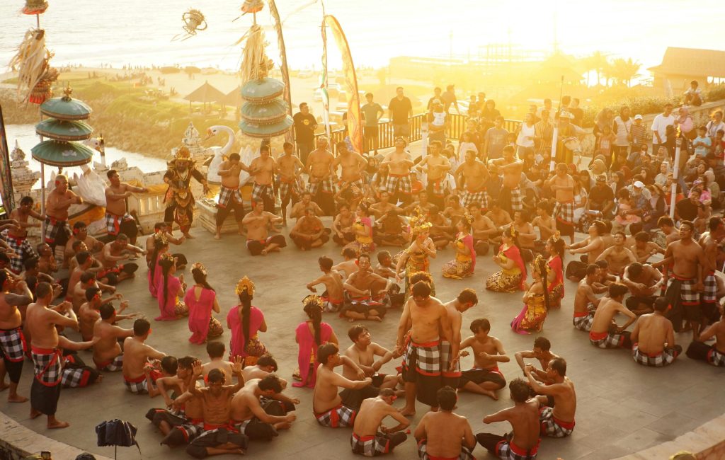 Kecak at Melasti Beach 3