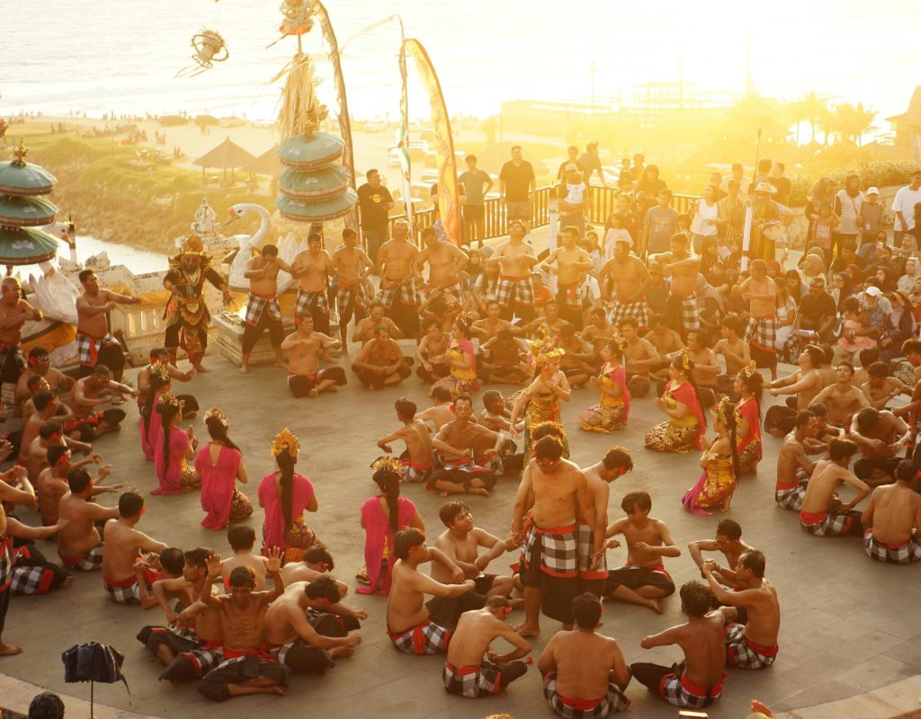 Kecak at Melasti Beach 3