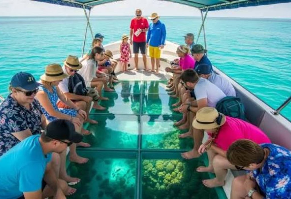 glass bottom