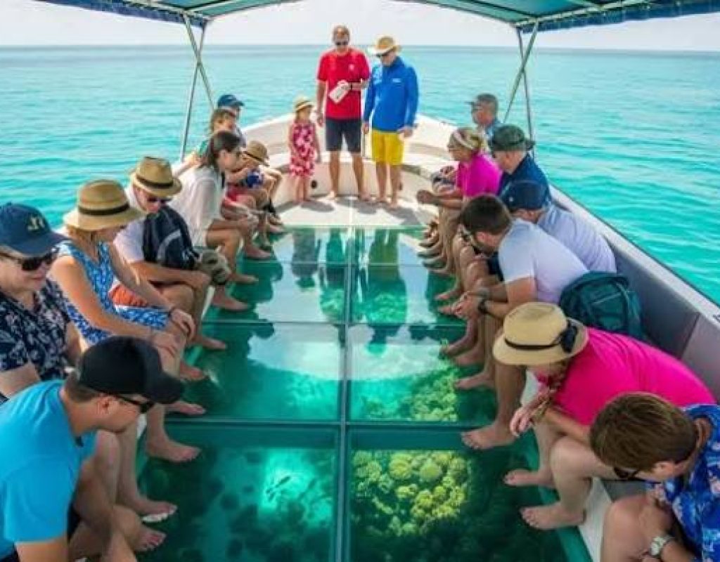 glass bottom